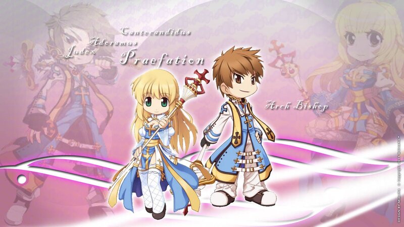Chibi archbishop characters