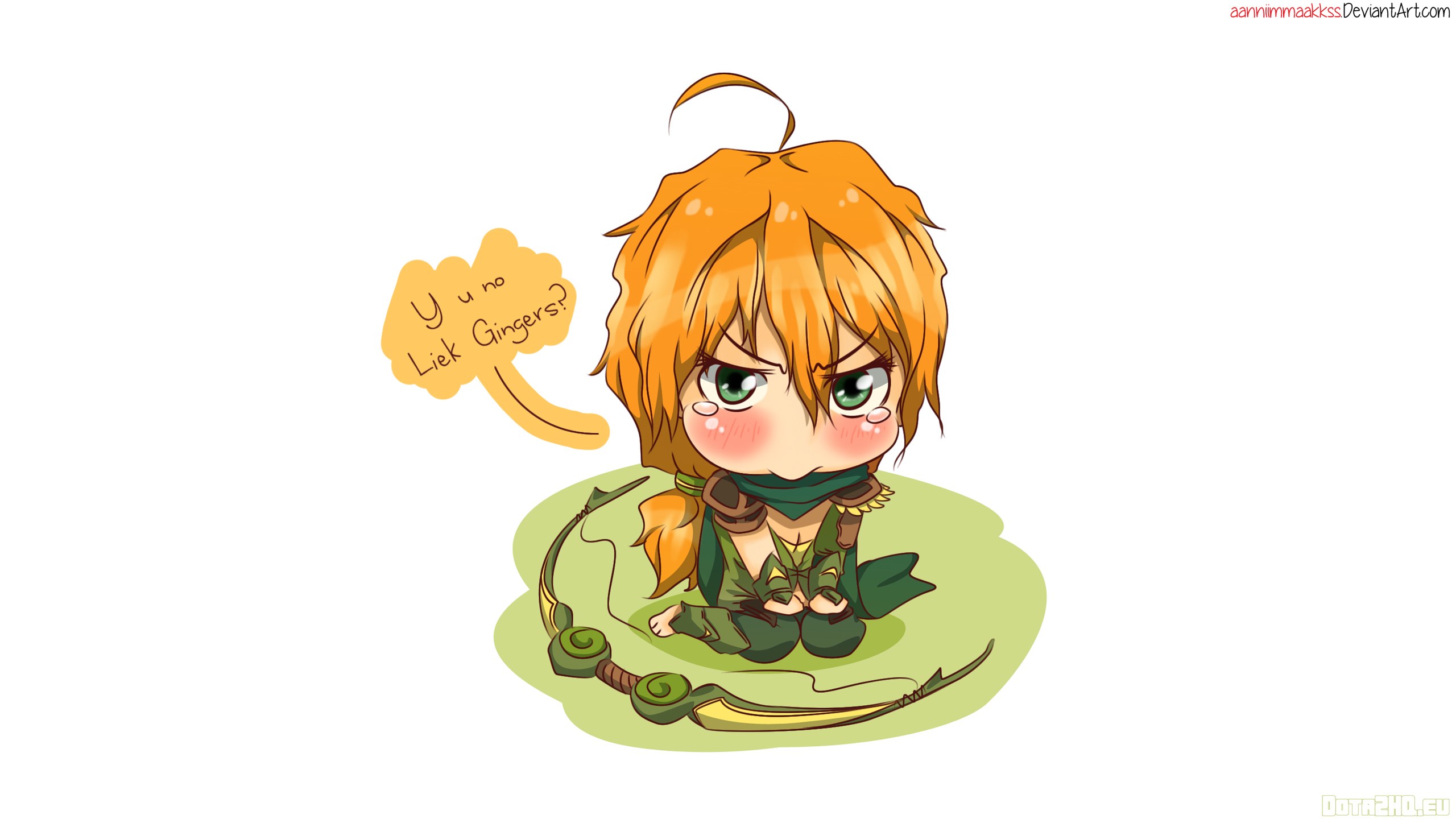 chibi archer character