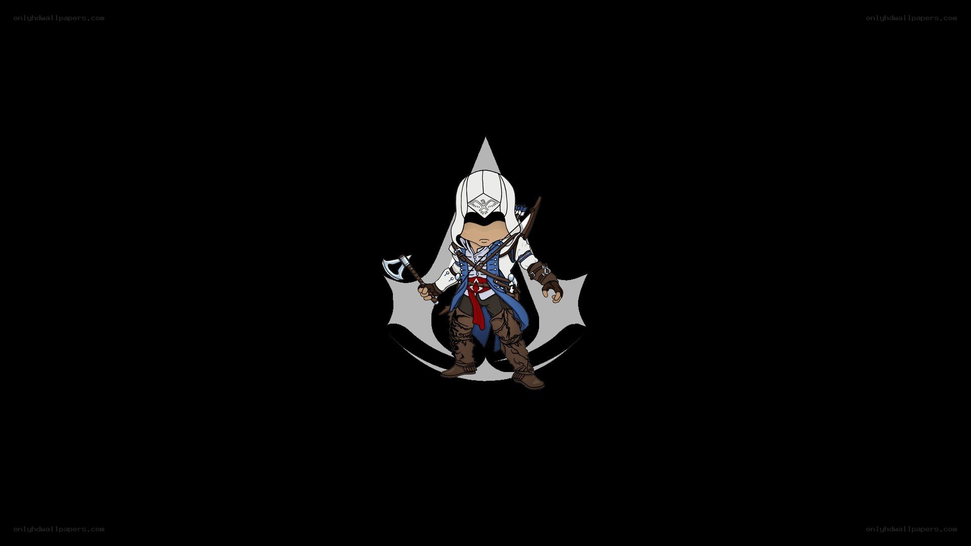 Chibi assassin character