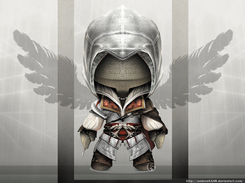 Chibi assassin character art
