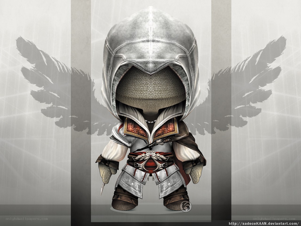 Chibi assassin character art
