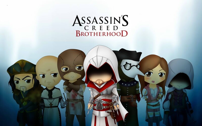 Chibi Assassins — White