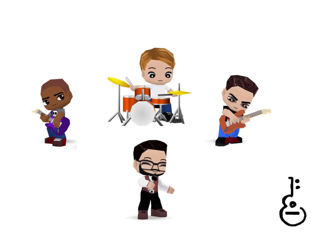 chibi band characters