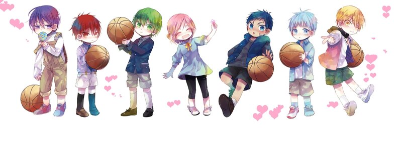 Chibi Basketball Players