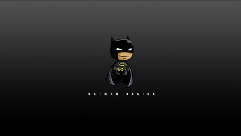 Chibi Batman character art