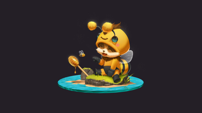 Chibi Bee Character