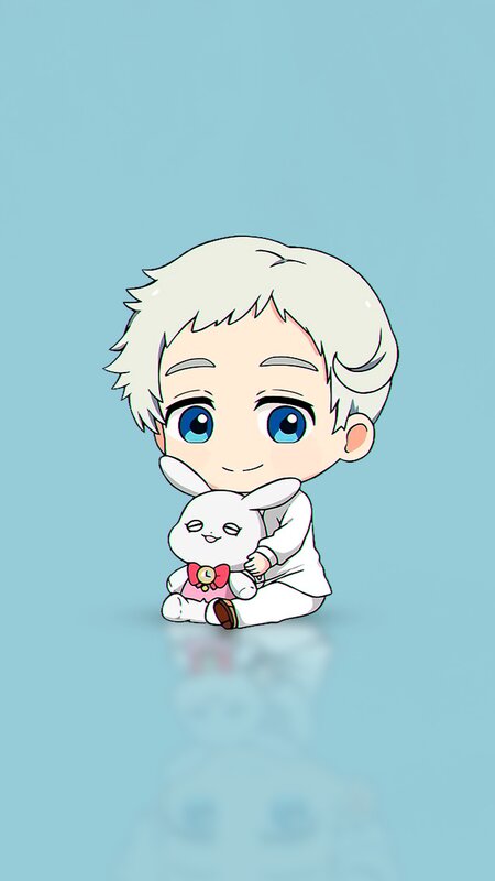 Chibi Boy Holding Bunny