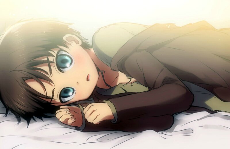 Chibi Boy Lying Down