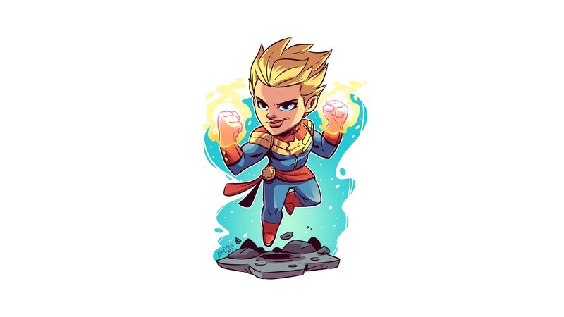 Chibi Captain Marvel