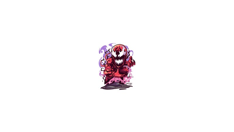 Chibi Carnage Character — Red