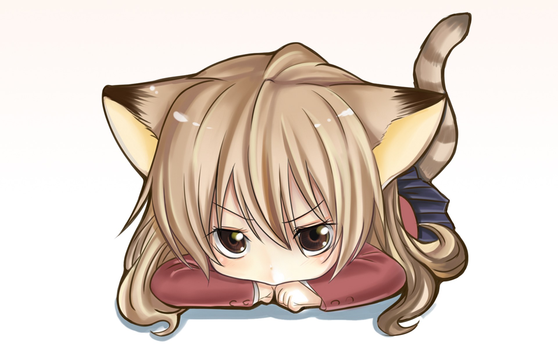 chibi cat-eared girl