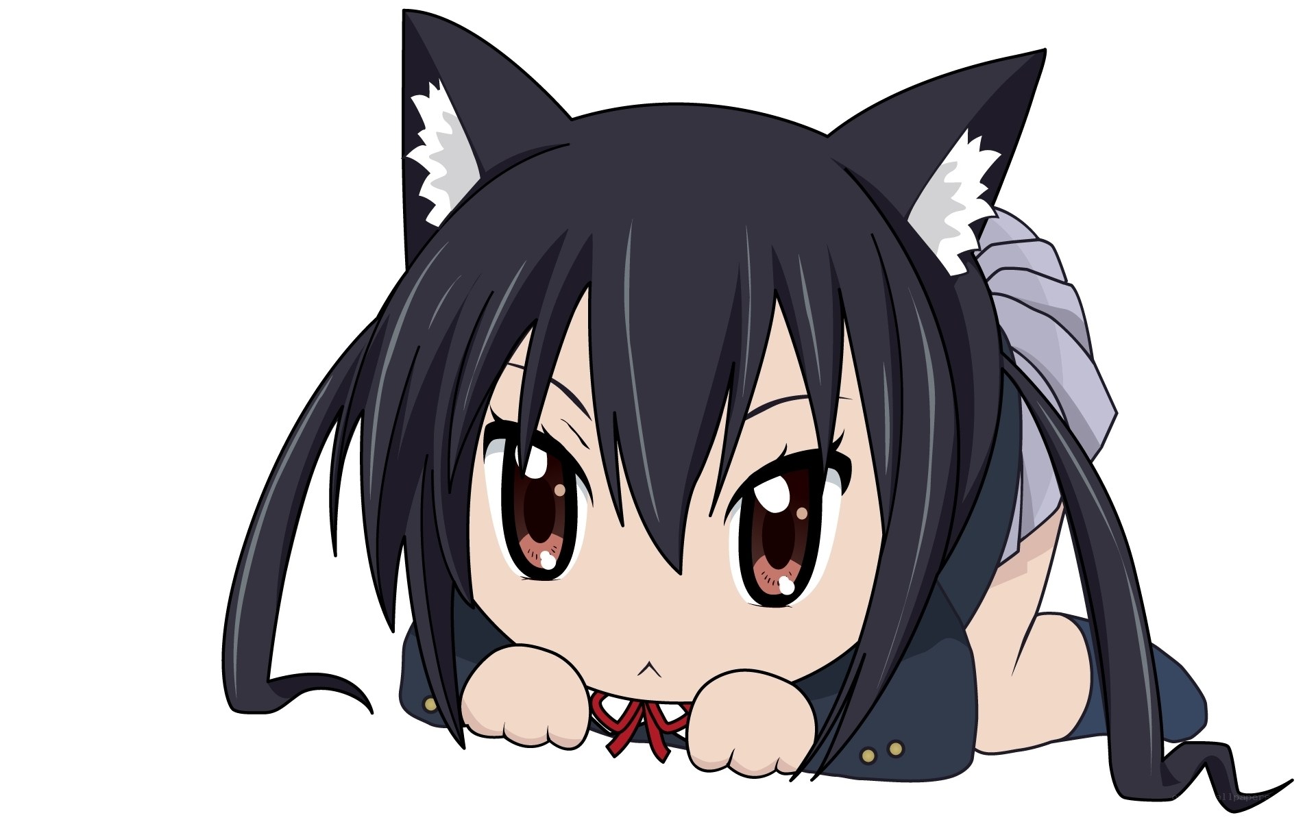 chibi cat-eared girl