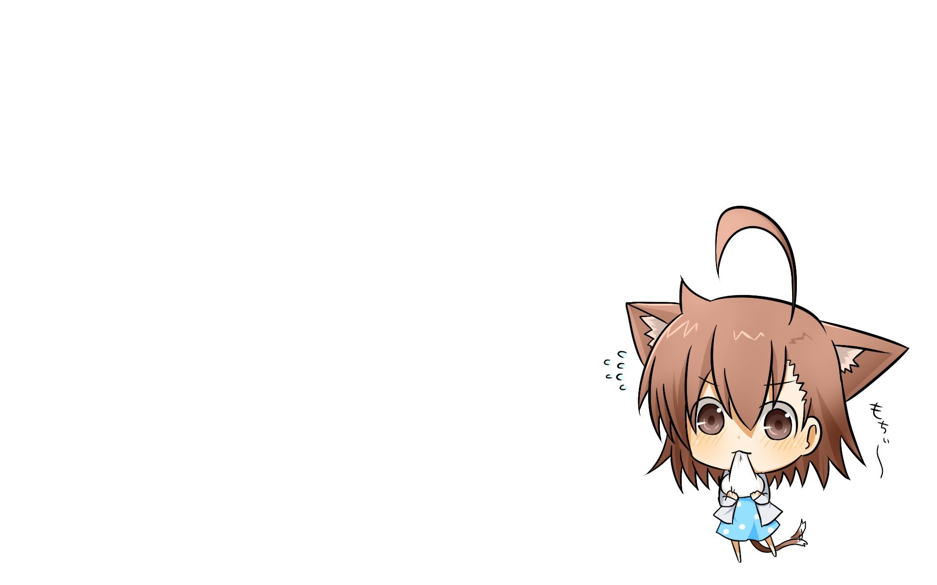 chibi cat girl character