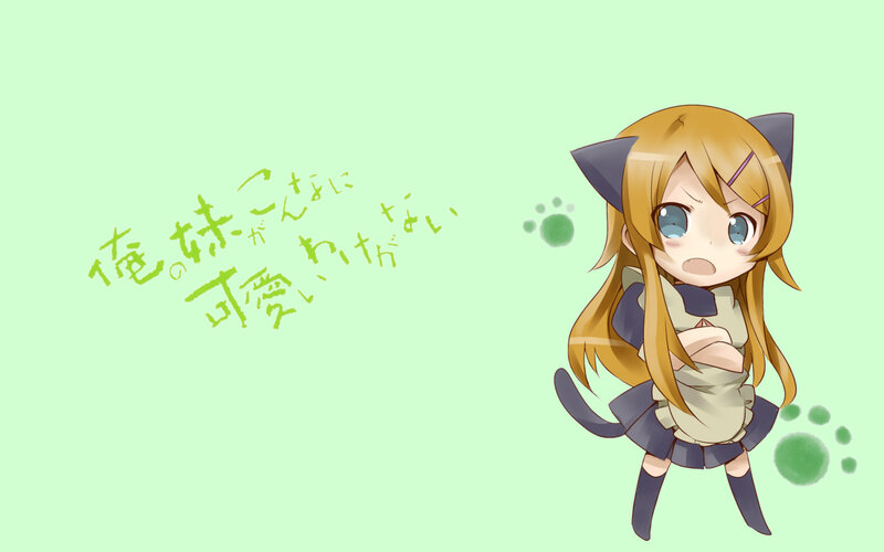 chibi cat girl character