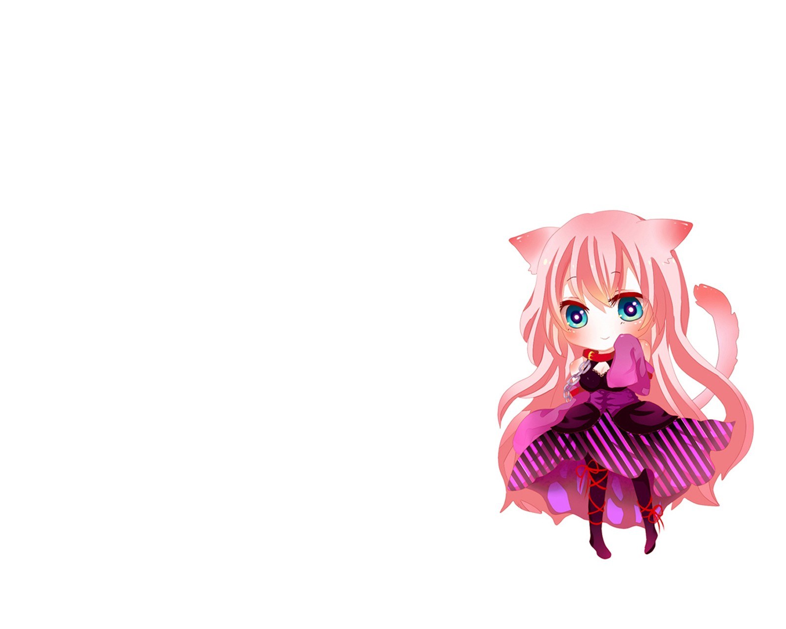 chibi cat girl character