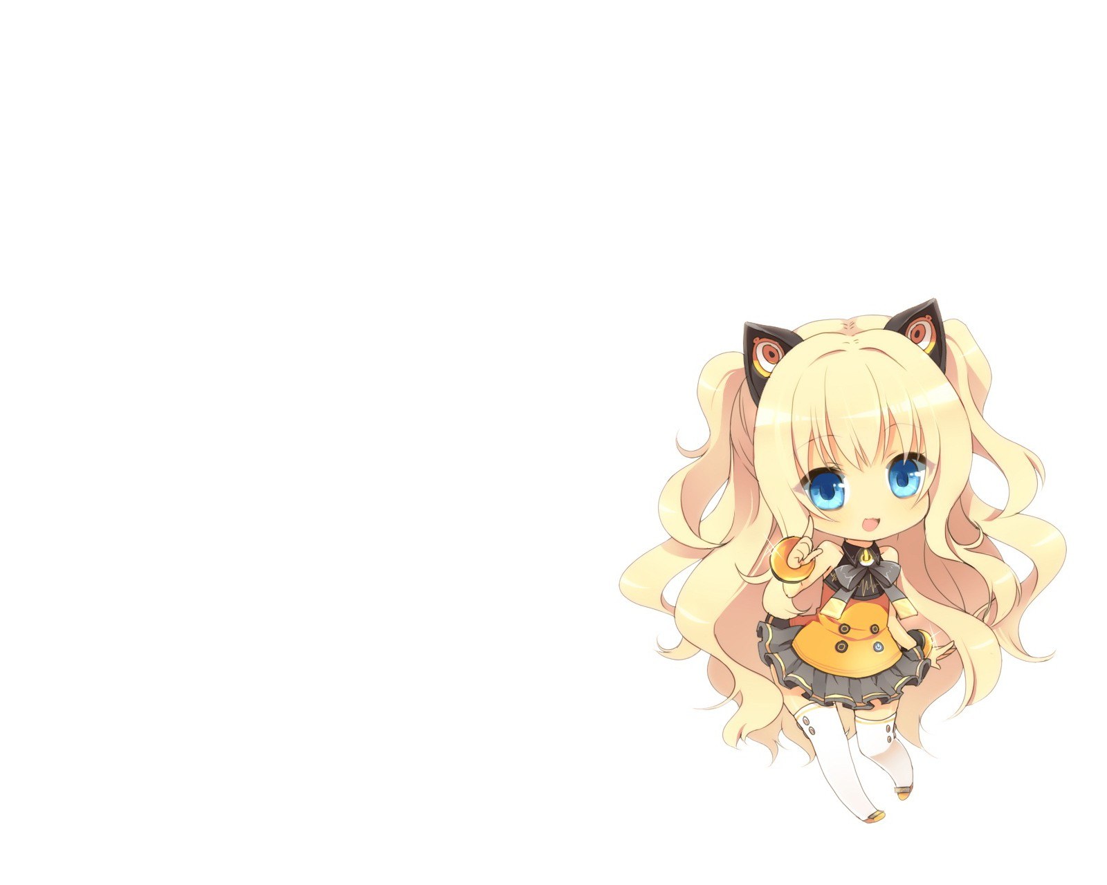 chibi cat girl character