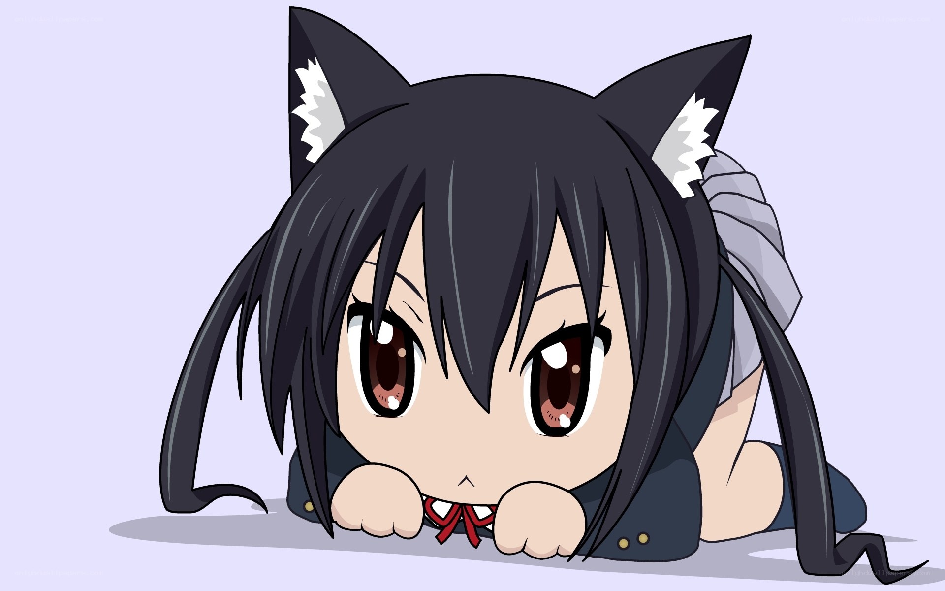 chibi cat girl character