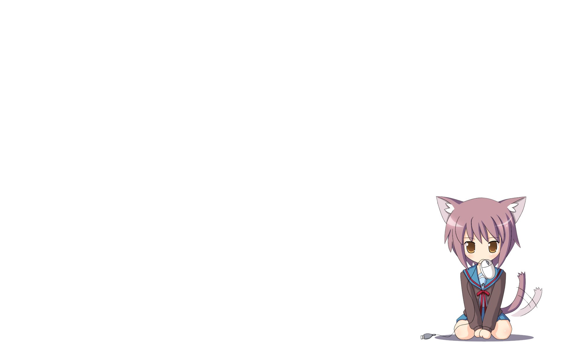 chibi cat girl character