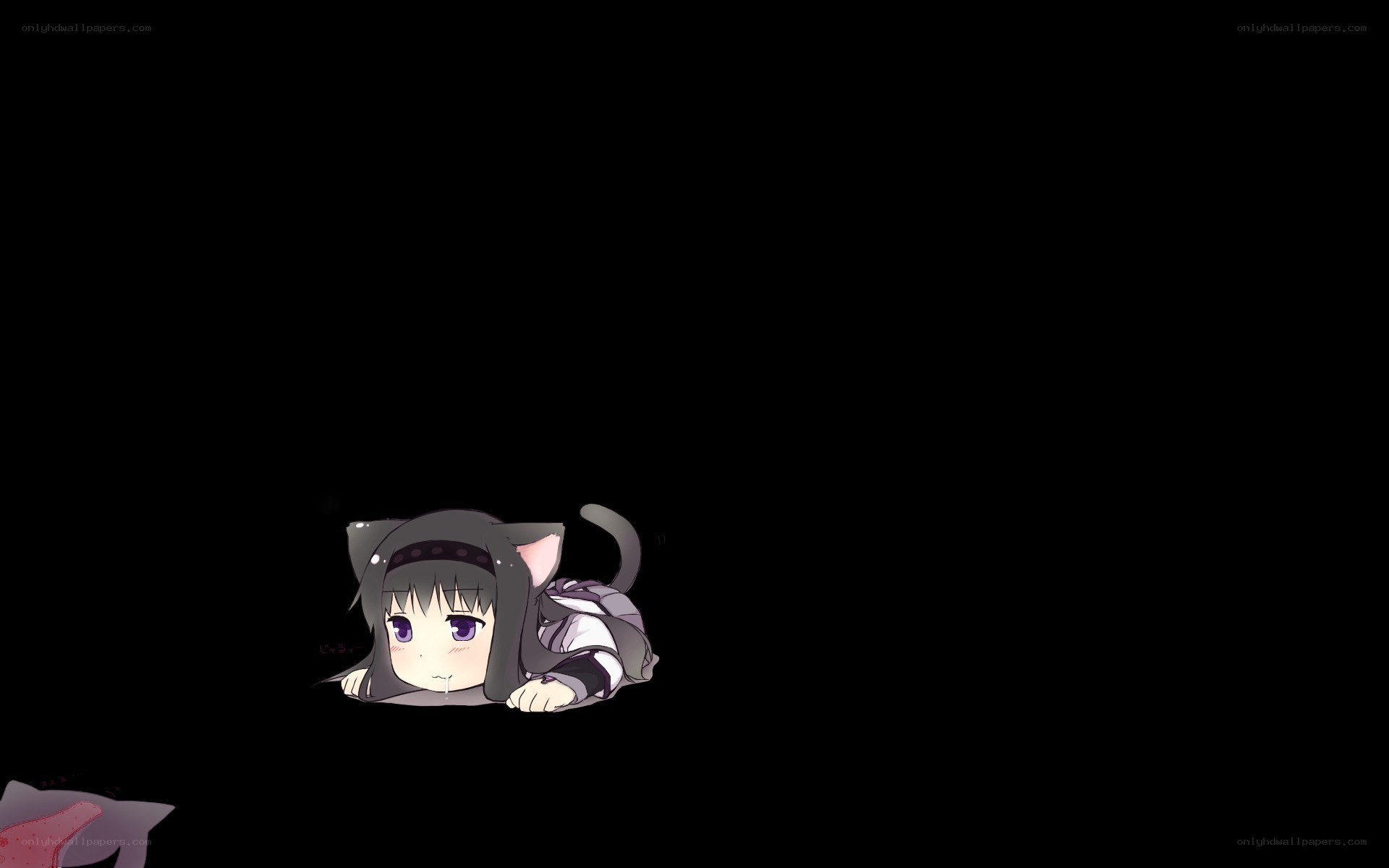 chibi cat girl character