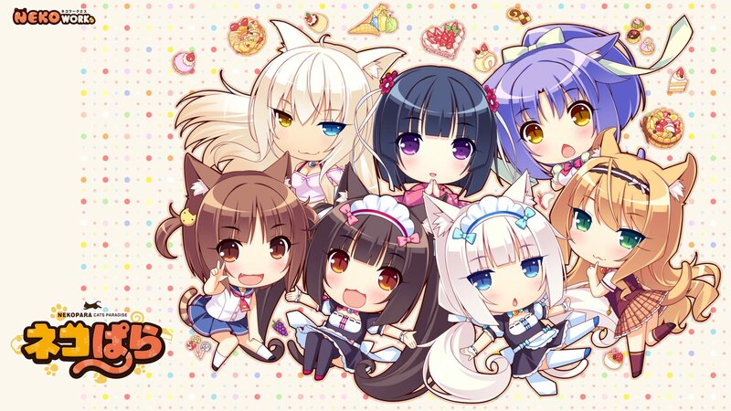Chibi Cat Girls