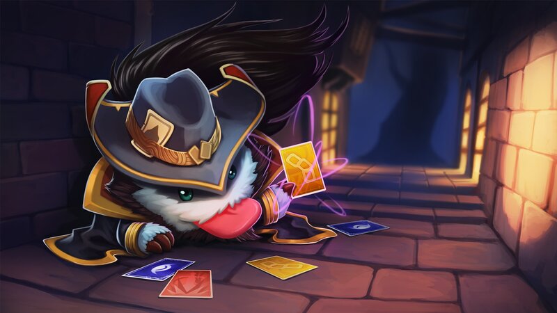 Chibi Champion with Cards