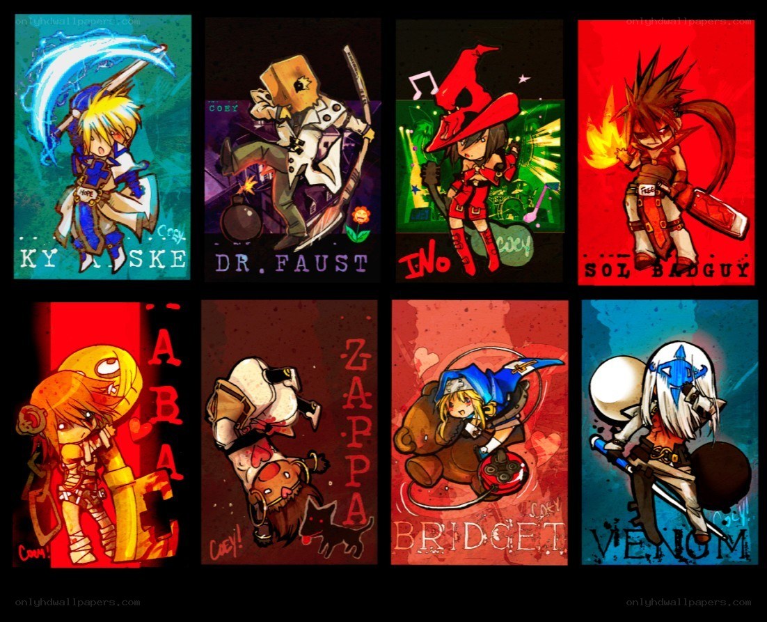 Chibi character art collection