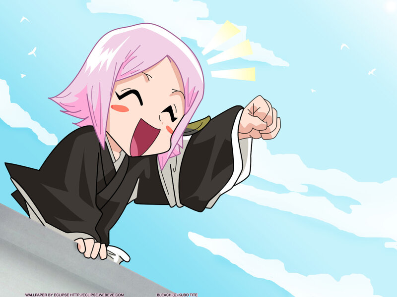 Chibi character cheering