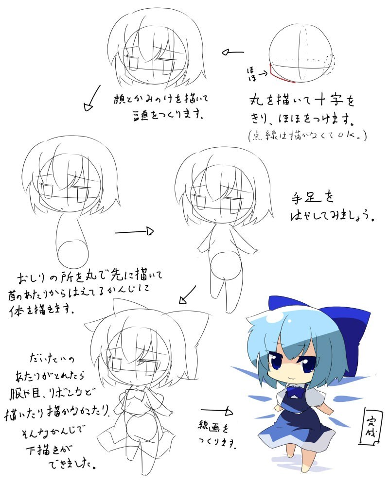 chibi character drawing tutorial