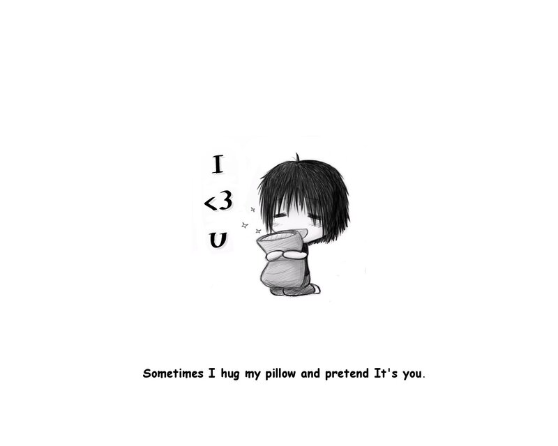 Chibi Character Hugging Pillow