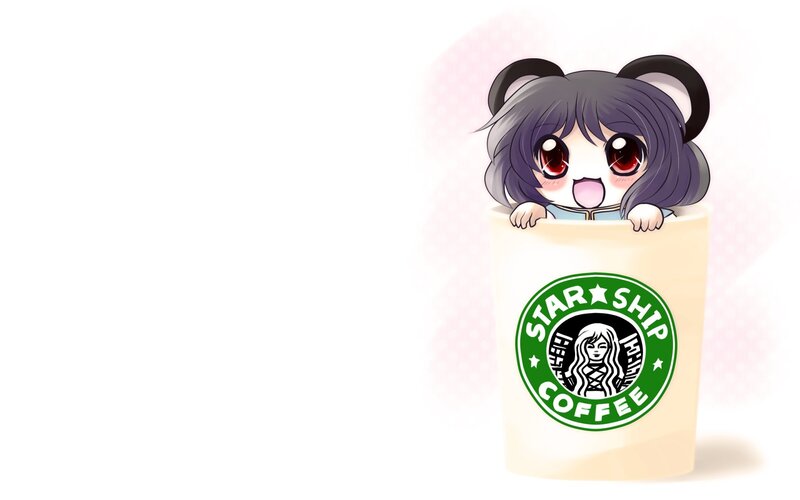 Chibi Character in Cup