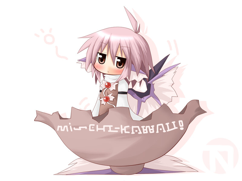 Chibi Character in Egg