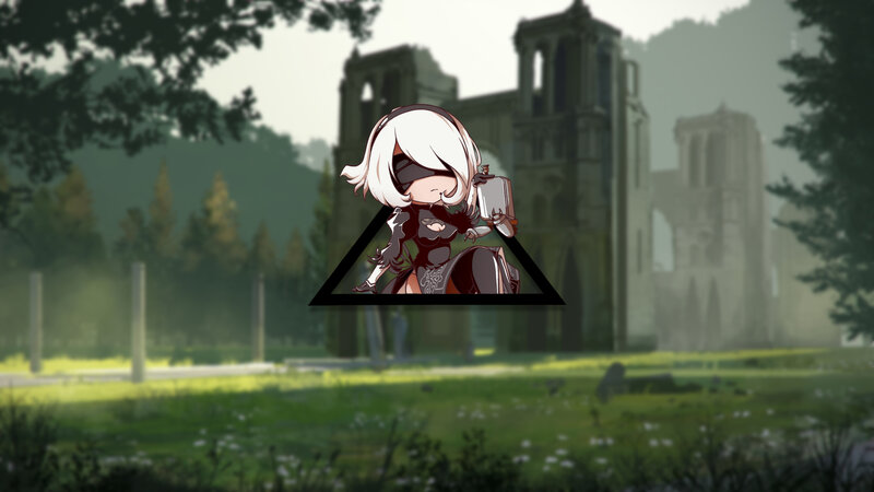 Chibi Character in Field