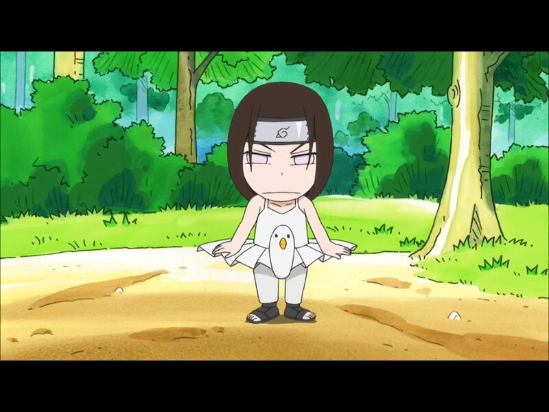 Chibi Character in Forest — Green