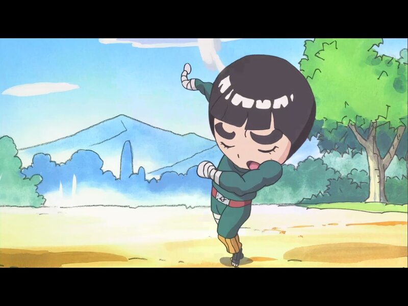 Chibi Character in Green Outfit