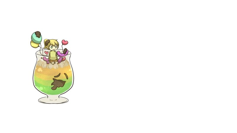 Chibi Character in Parfait