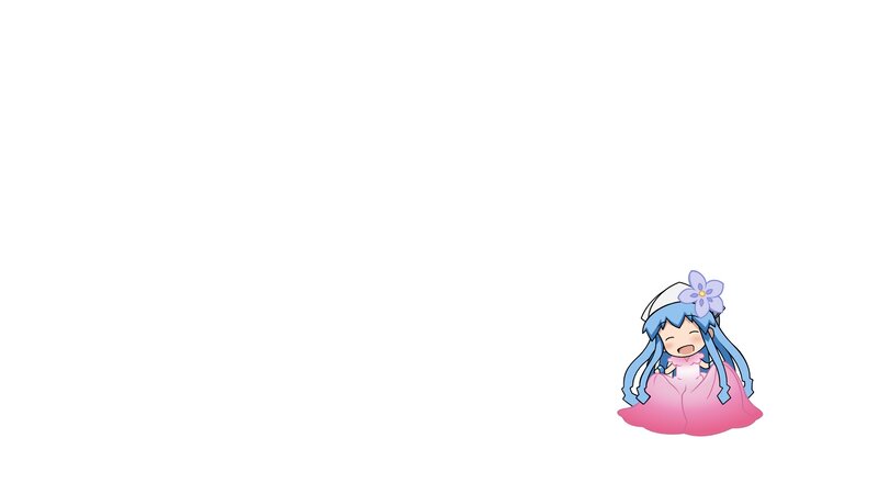 chibi character in pink dress