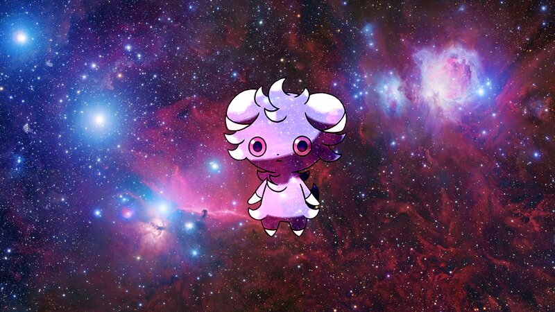 Chibi Character in Space