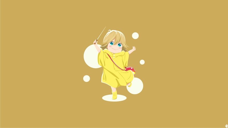 Chibi Character in Yellow