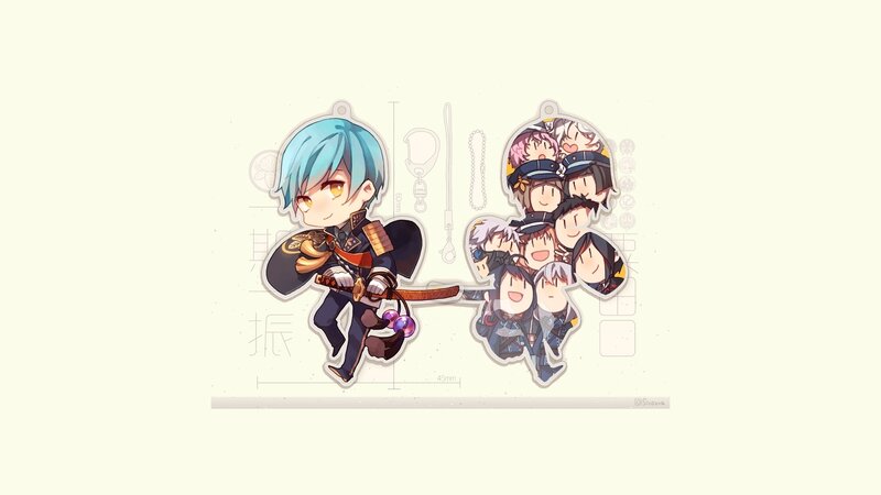 Chibi Character Keychains