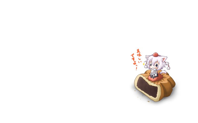 Chibi Character on Mooncake
