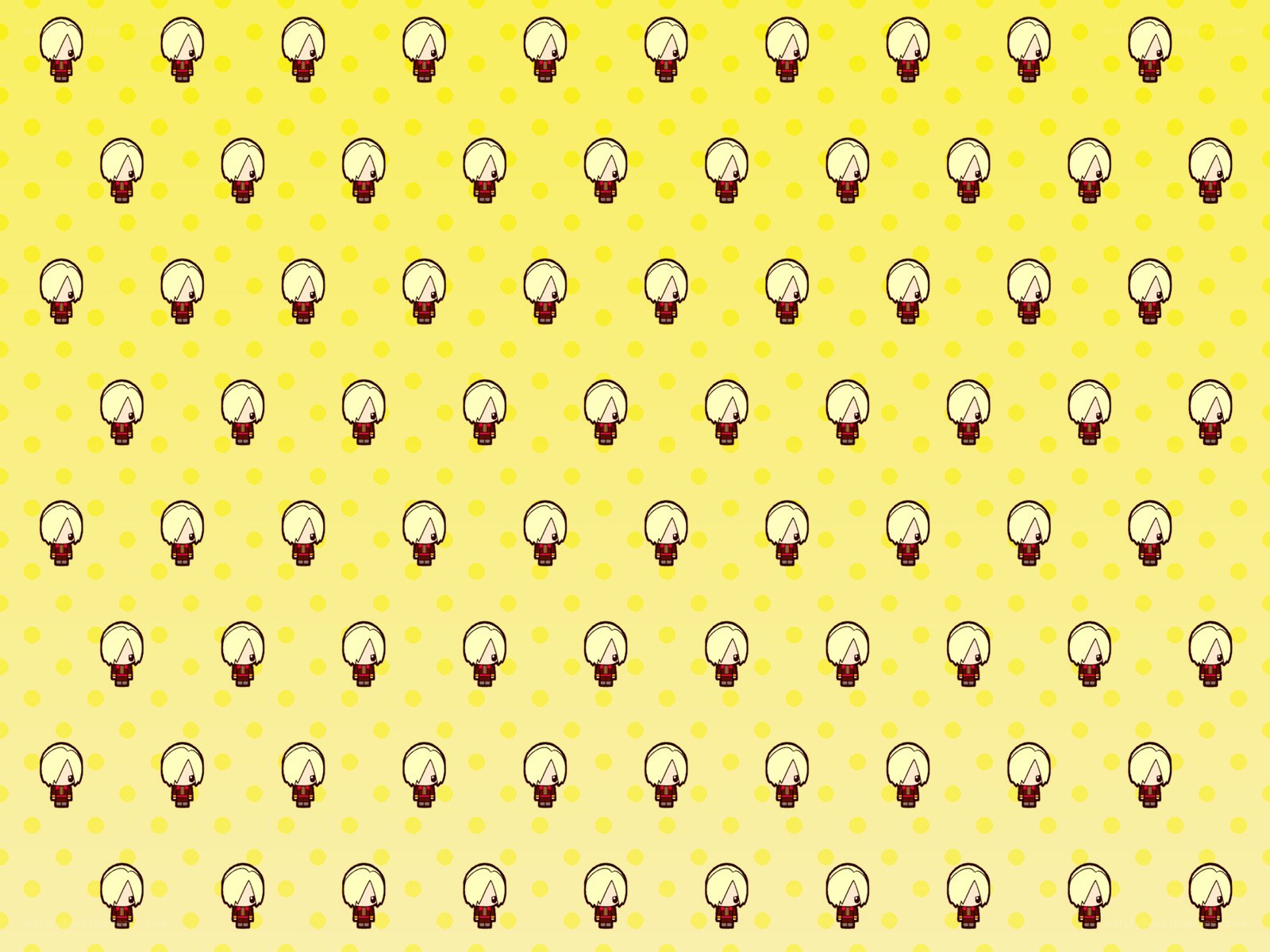 chibi character pattern wallpaper