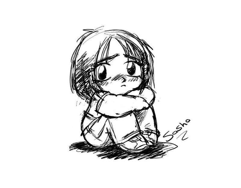 Chibi Character Sitting