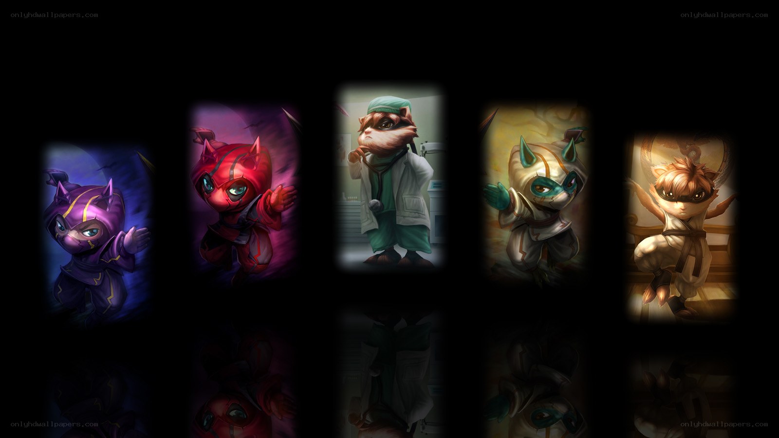 Chibi character skins
