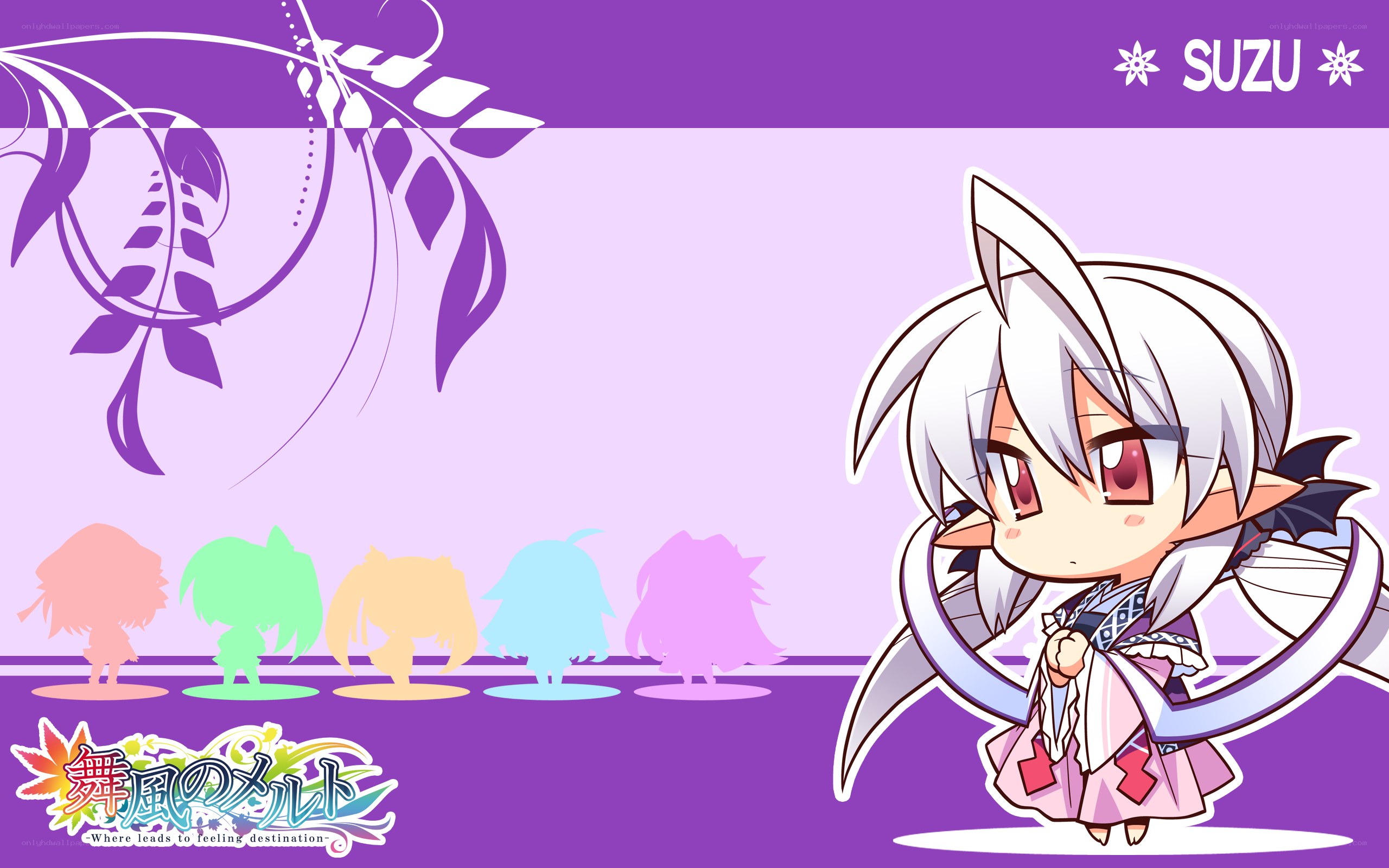 Chibi character Suzu from a game