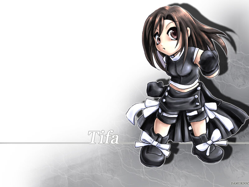 Chibi character Tifa