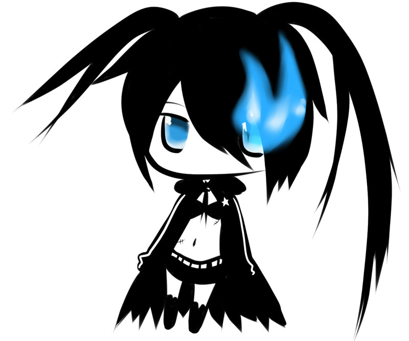 Chibi Character with Black Hair