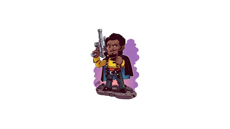 Chibi Character with Blaster