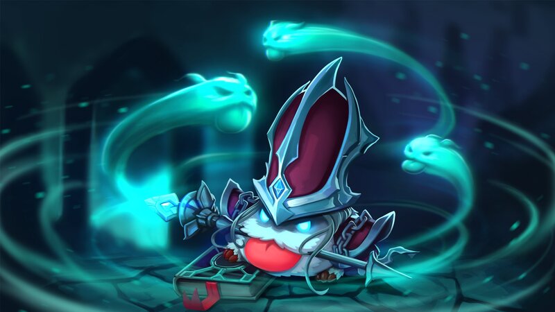 Chibi Character with Book — Blue