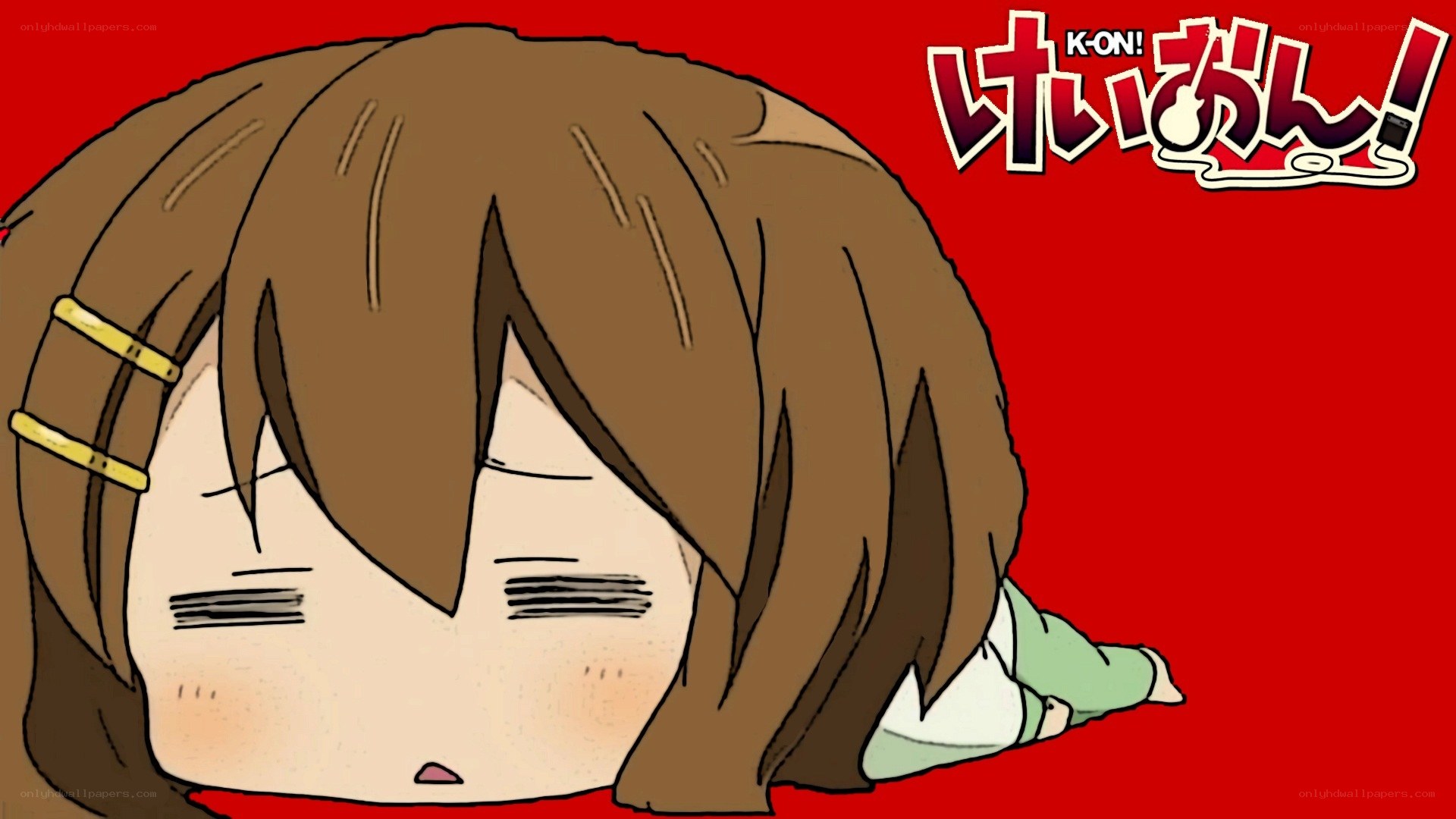 chibi character with brown hair