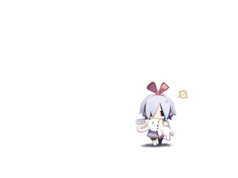 chibi character with bunny